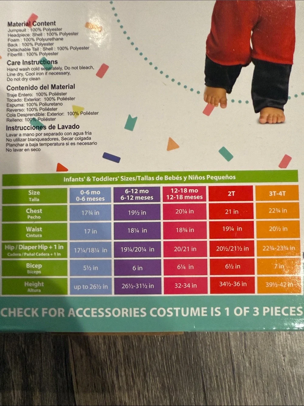 Disney Baby Mickey Mouse Hooded Toddler Halloween Costume (2T)